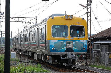 上毛電気鉄道 700系714編成 クハ724-デハ714 大胡駅